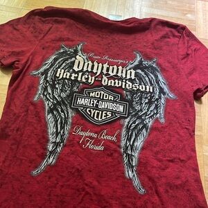 Red Harley Davidson Tee